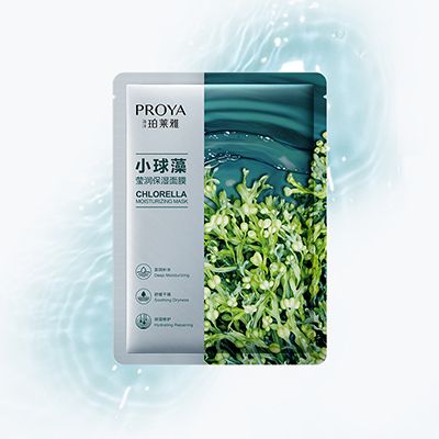 立即博小球藻莹润保湿面膜